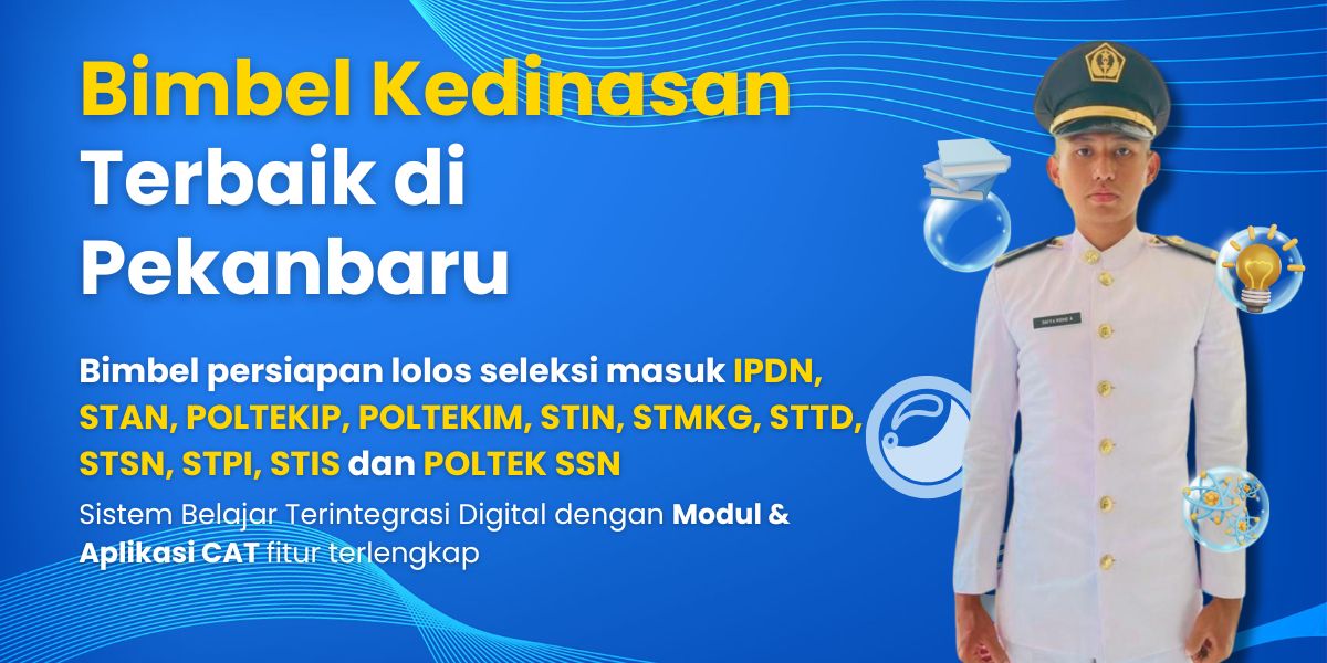 program bimbel kedinasan, les stpi, les sttd, les politeknik, les poltekip, les poltekim, les poltek ssn