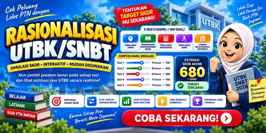 Rasionalisasi UTBK/SNBT