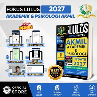Buku Tes AKMIL 2027 - Materi & Bank Soal Terupdate Tes AKMIL 2027/2028