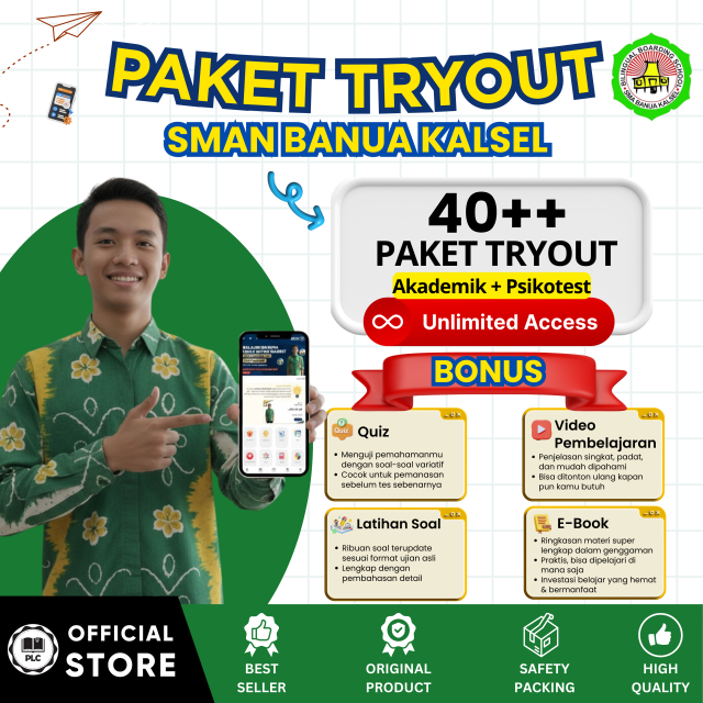 PAKET TRYOUT SMAN BANUA KALSEL