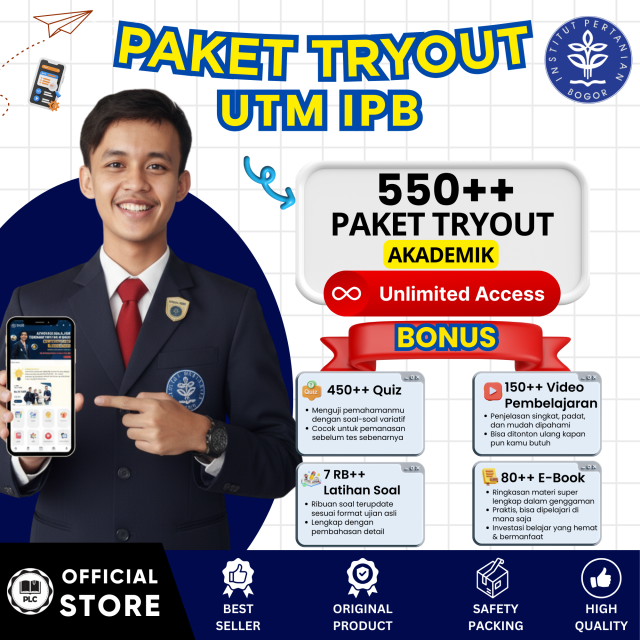 PAKET TRYOUT UTM IPB 2026