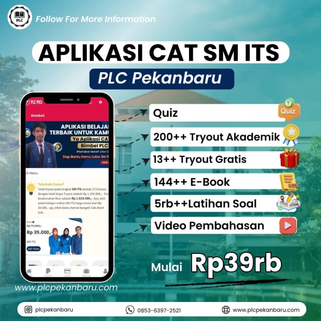 PAKET BELAJAR ONLINE SM ITS 2026 SPESIAL APLIKASI CAT SM ITS  12 BULAN