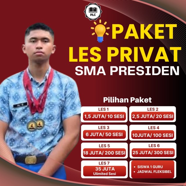 paket-privat-sma-presiden