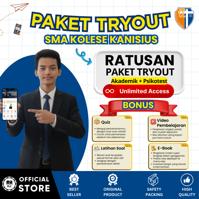 PAKET TRYOUT KOLESE KANISIUS