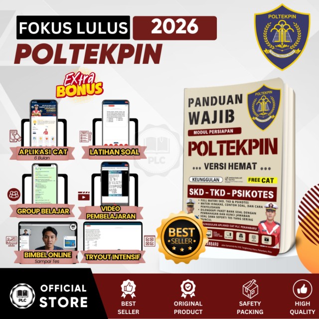 plc-buku-materi-bank-soal-tes-masuk-sekolah-kedinasan-poltekpin-versi-hemat-2026