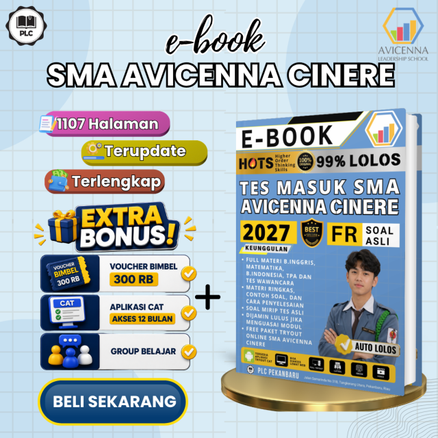 EBOOK TES MASUK SMA AVICENNA CINERE 2027