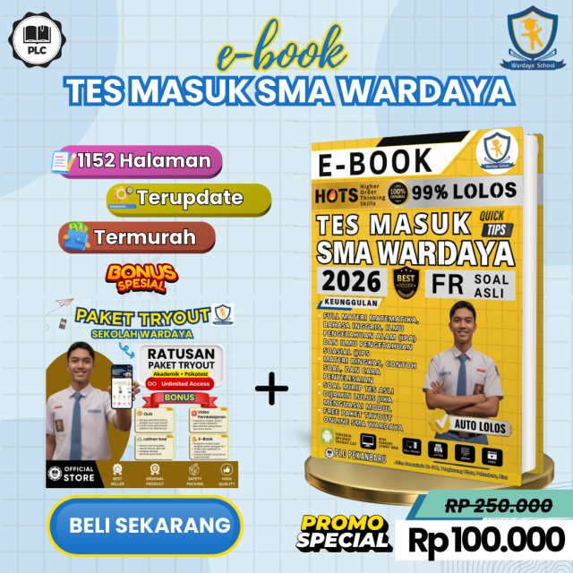 E-BOOK  TES MASUK SMA WARDAYA 2026