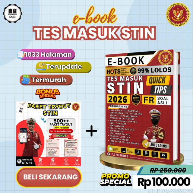 E-BOOK  TES MASUK STIN 2026