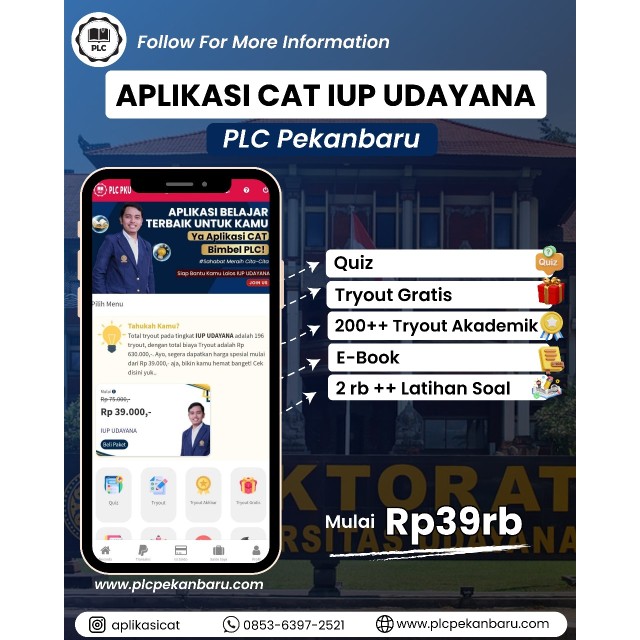 PAKET BELAJAR ONLINE IUP UDAYANA