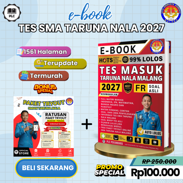 EBOOK TES MASUK SMA TARUNA NALA MALANG 2027