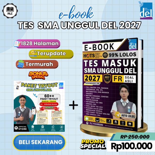 EBOOK TES MASUK SMA UNGGUL DEL 2027