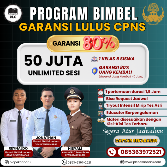 PROGRAM GARANSI BIMBEL CPNS 2026
