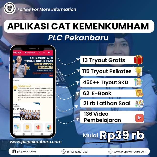 PAKET BELAJAR ONLINE KEMENKUMHAM 2026 SPESIAL APLIKASI CAT KEMENKUMHAM