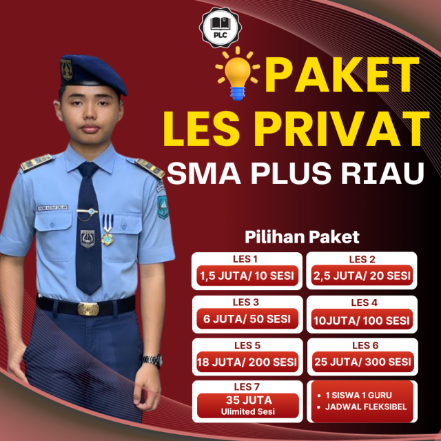 PAKET LES PRIVAT SMA PLUS RIAU