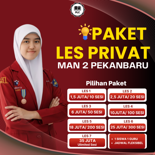 PAKET LES PRIVAT MAN 2 PEKANBARU