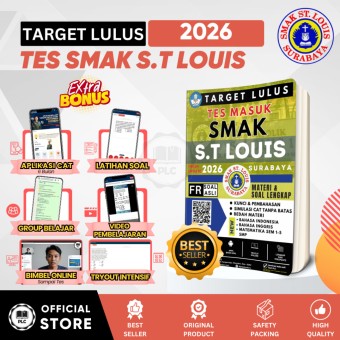 PLC - Buku SMAK ST Louis 2026 - Buku Bank Soal Terupdate + Tryout Online SMAK ST Louis 2026