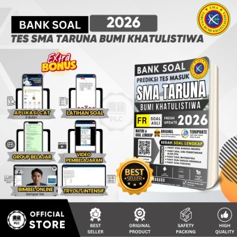 PLC - Buku SMA Taruna Bumi Khatulistiwa 2026 - Buku Bank Soal SMA Taruna Bumi Khatulistiwa + Tryout