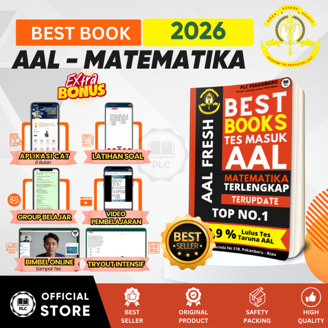 Buku Matematika AAL Tes Masuk AAL Modul Matematika TES AAL FRESH UPDATE