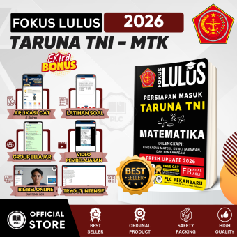 Buku Taruna TNI Matematika Terupdate Buku Mtk Taruna TNI Modul TNI Paket Lengkap Terupdate 2025