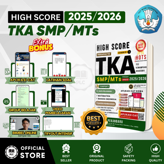Buku Tes Kemampuan Akademik (TKA) SMP / MTs 2026 Paling Update TKA SMP
