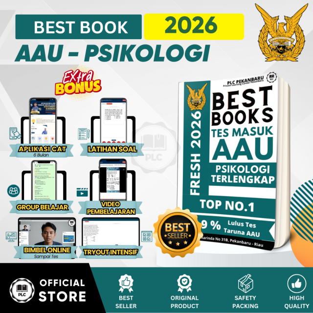 Buku Persiapan Tes AAU Psikologi Modul Psikologi AAU Terupdate