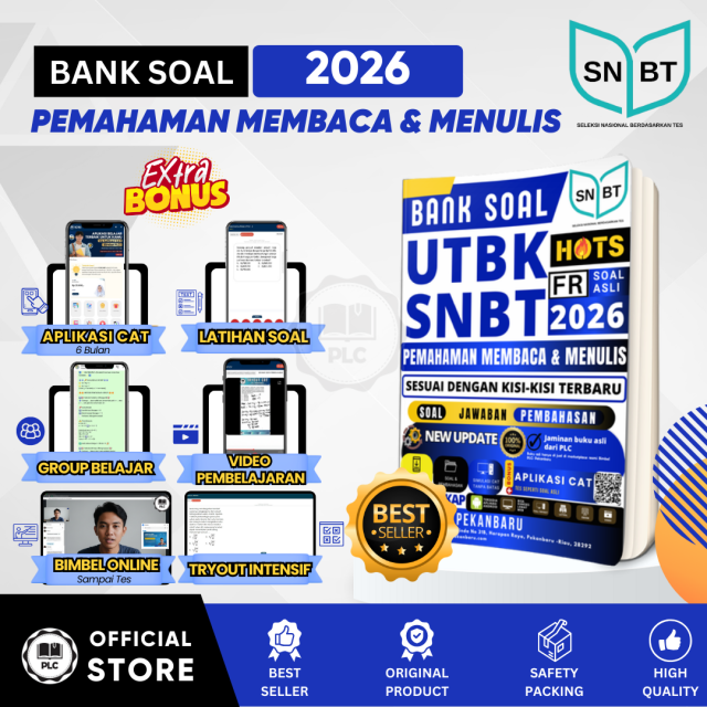 BUKU PERSIAPAN UTBK SNBT PEMAHAMAN MEMBACA DAN MENULIS