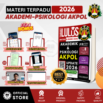 Buku Tes Akpol Lengkap Akademik dan Psikologi