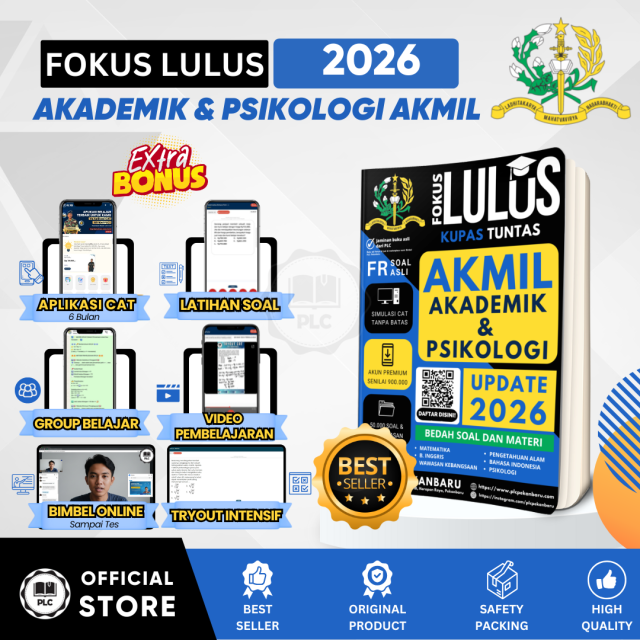 Buku Tes Akmil Terupdate Modul Tes Akmil Paket Lengkap Terupdate 2026