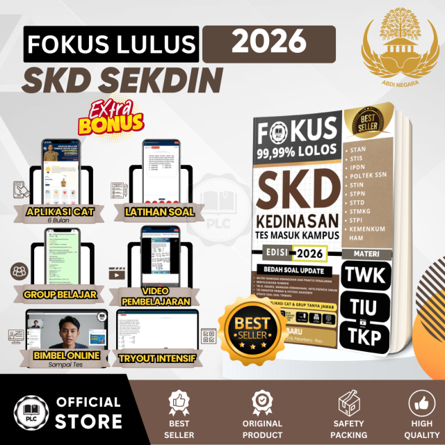 Buku SKD Kedinasan Paket Lengkap 2026