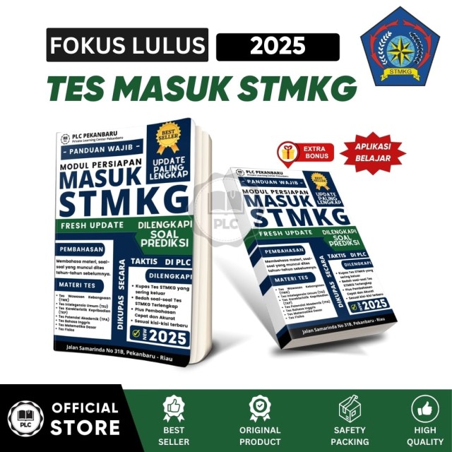 Buku Persiapan Masuk Stmkg Modul Tes Stmkg Fresh Update 2025