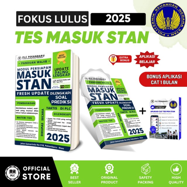 Buku Persiapan Masuk Stan Modul Tes Stan Buku Stan 2025
