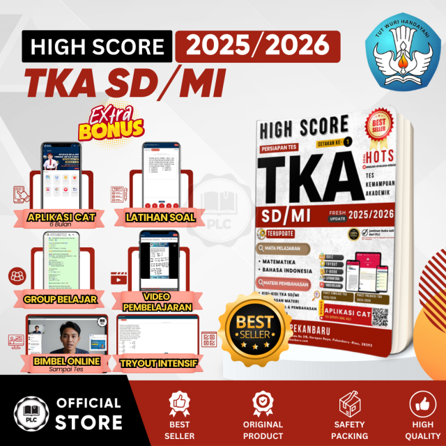 Buku Tes Kemampuan Akademik (TKA) SD 2026 Soal Update Terbaru Tingkat SD / MI