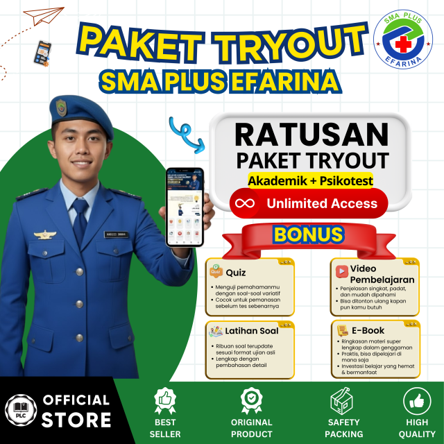 PAKET TRYOUT SMA PLUS EFARINA
