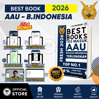 Buku Bahasa Indonesia AAU Persiapan Tes AAU Modul AAU Terupdate