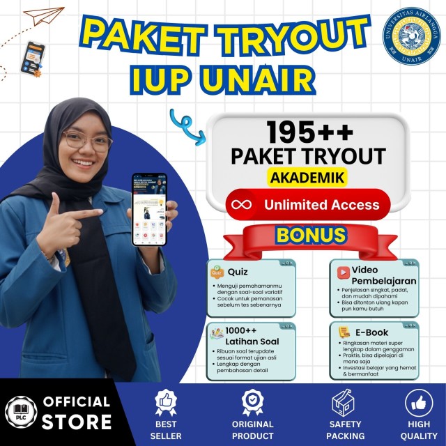 PAKET TRYOUT IUP UNAIR