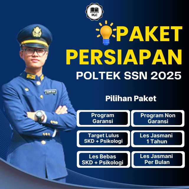 PAKET PERSIAPAN POLTEK SSN 2025