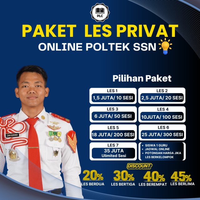 PAKET PRIVATE ONLINE POLTEK SSN