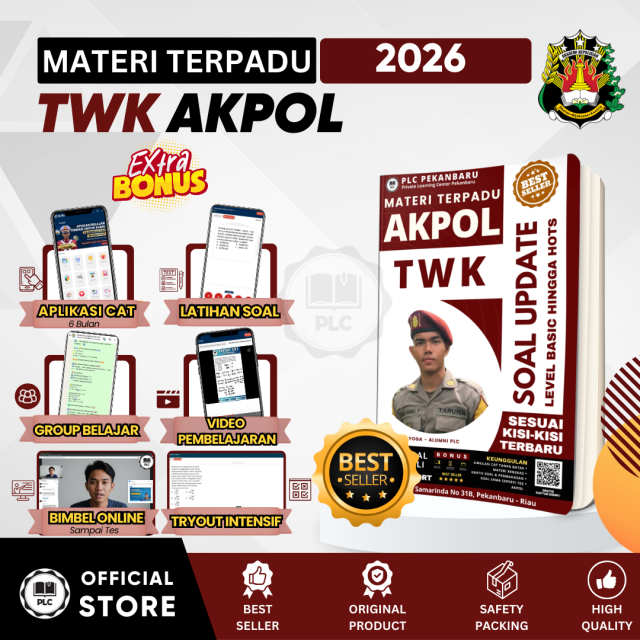 Buku Wawasan Kebangsaan Akpol Modul TWK AKPOL Terupdate Super HOTS
