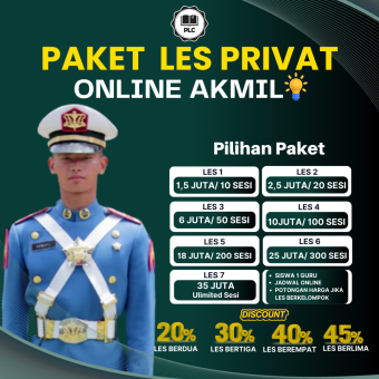 PAKET LES PRIVAT ONLINE AKMIL
