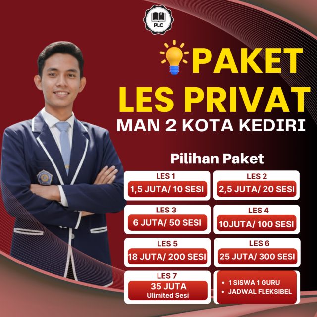 paket-les-privat-man-2-kota-kediri