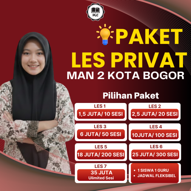 PAKET LES PRIVAT MAN 2 BOGOR