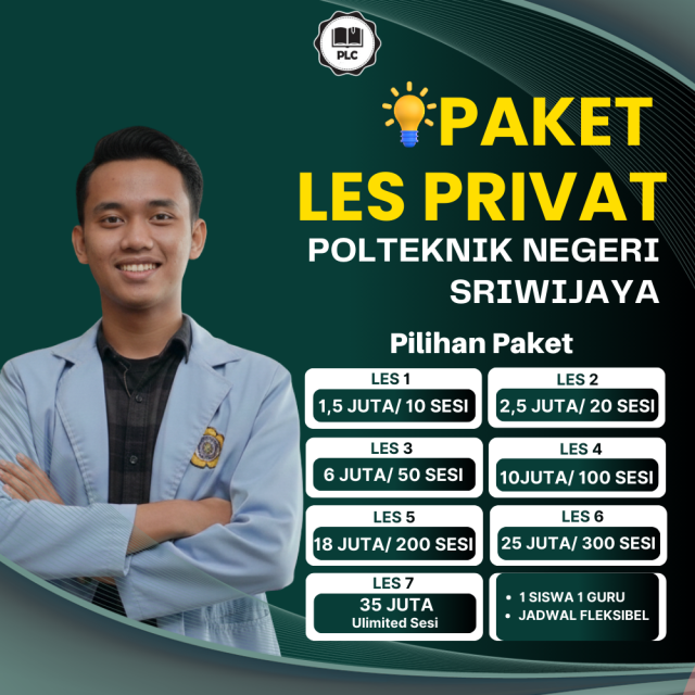 paket-les-privat-politeknik-negeri-sriwijaya