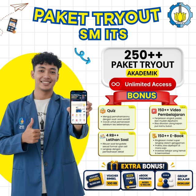 paket-belajar-online-sm-its-2026-spesial-aplikasi-cat-sm-its-12-bulan