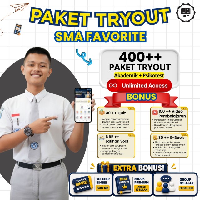 PAKET TRYOUT SMA FAVORIT 2026