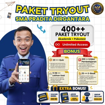 PAKET TRYOUT PRADITA DIRGANTARA 2026