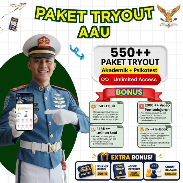 PAKET TRYOUT AAU 2026