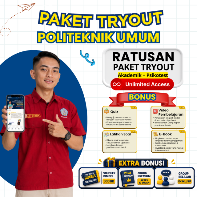 paket-tryout-politeknik-umum