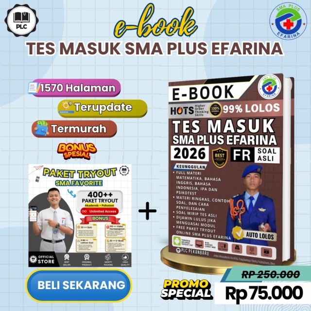 E-BOOK  TES MASUK SMA PLUS EFARINA