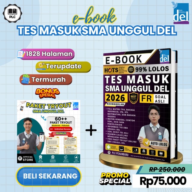E-BOOK TES MASUK SMA UNGGUL DEL