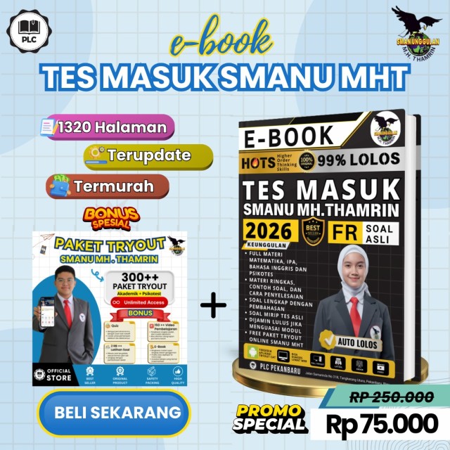 E-BOOK TES MASUK SMANU MH. THAMRIN